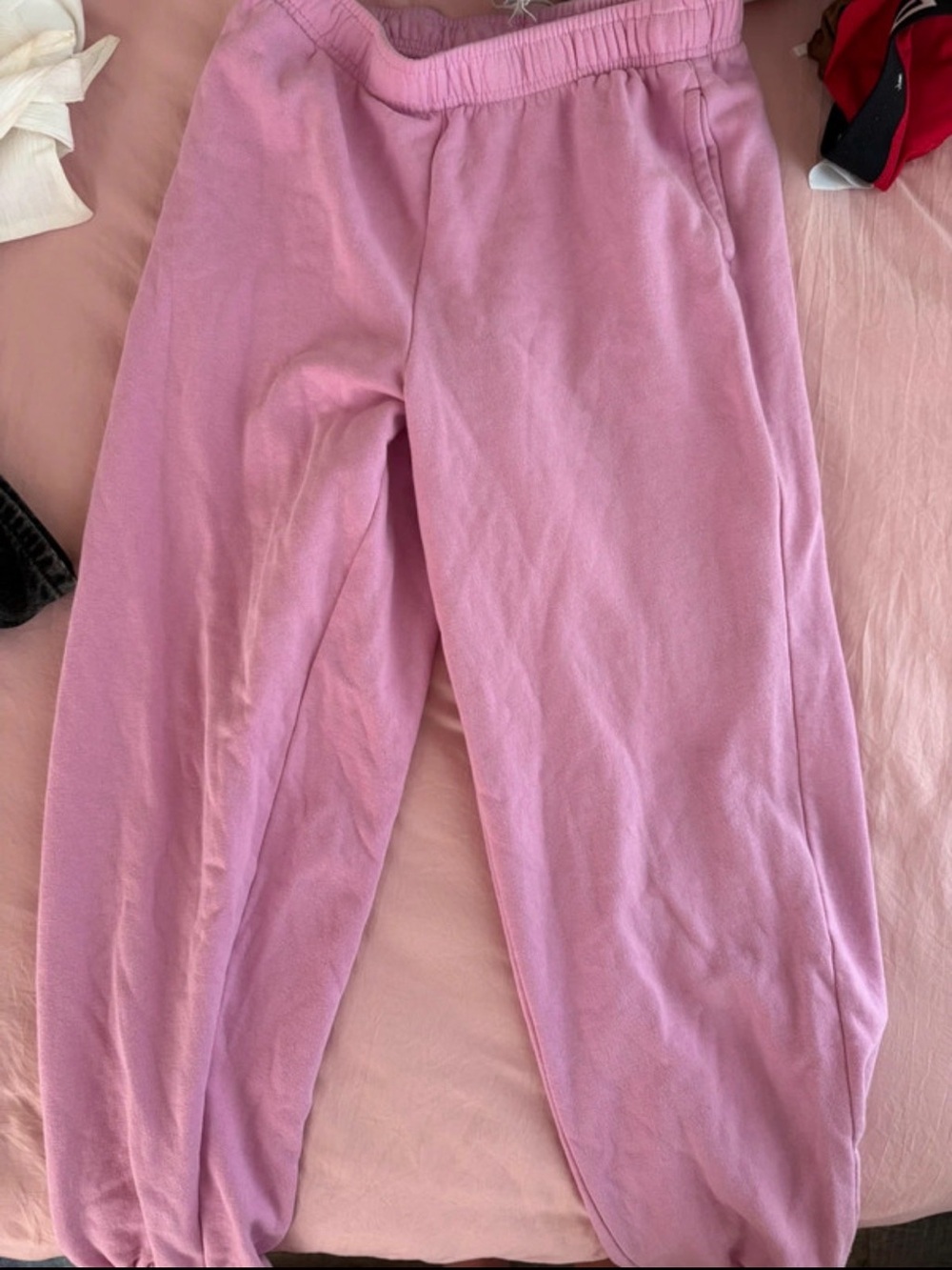 PacSun Pastel Lilac Relaxed Track Joggers